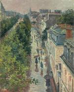 Street Scene in Paris 1896