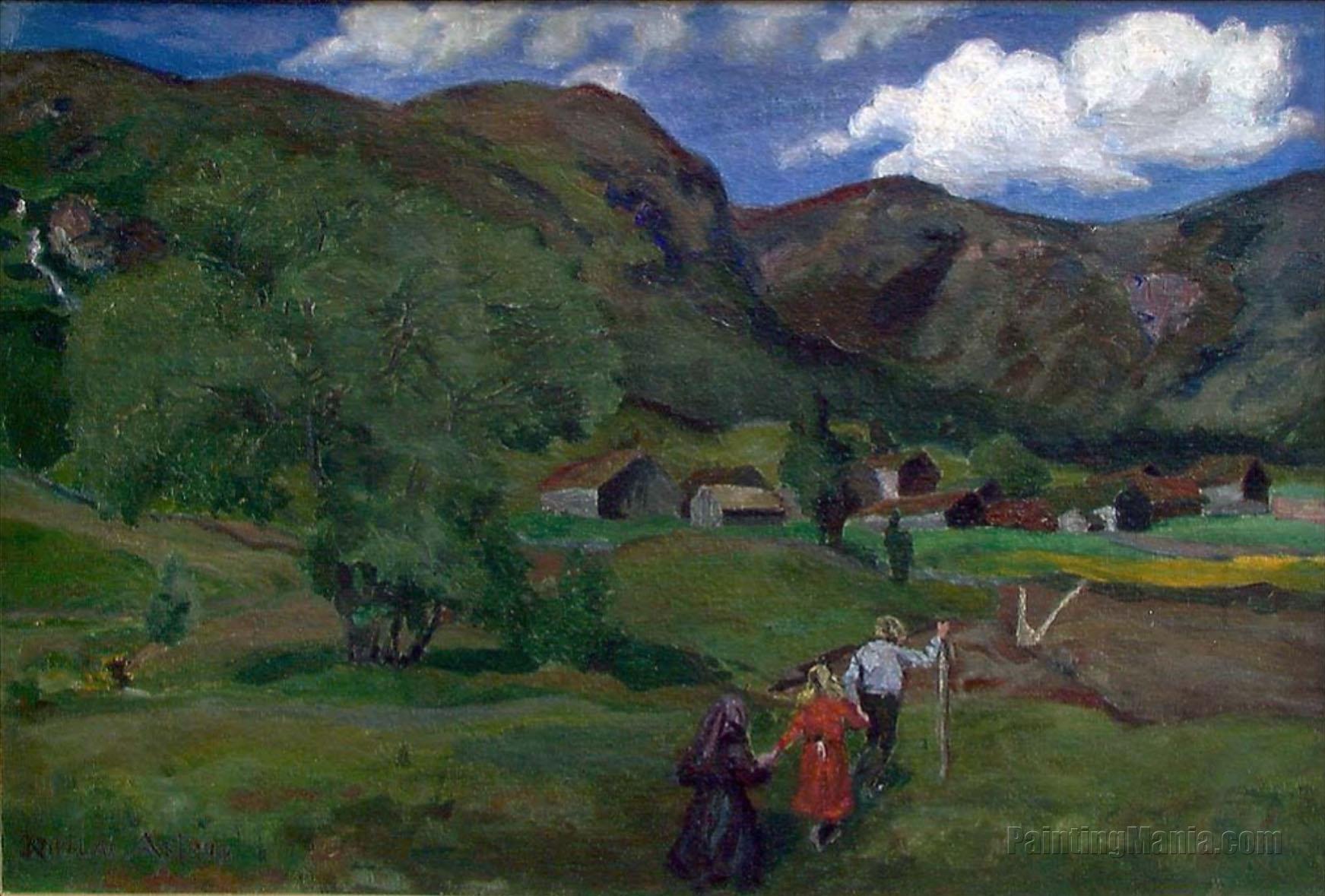 Landscape with Children