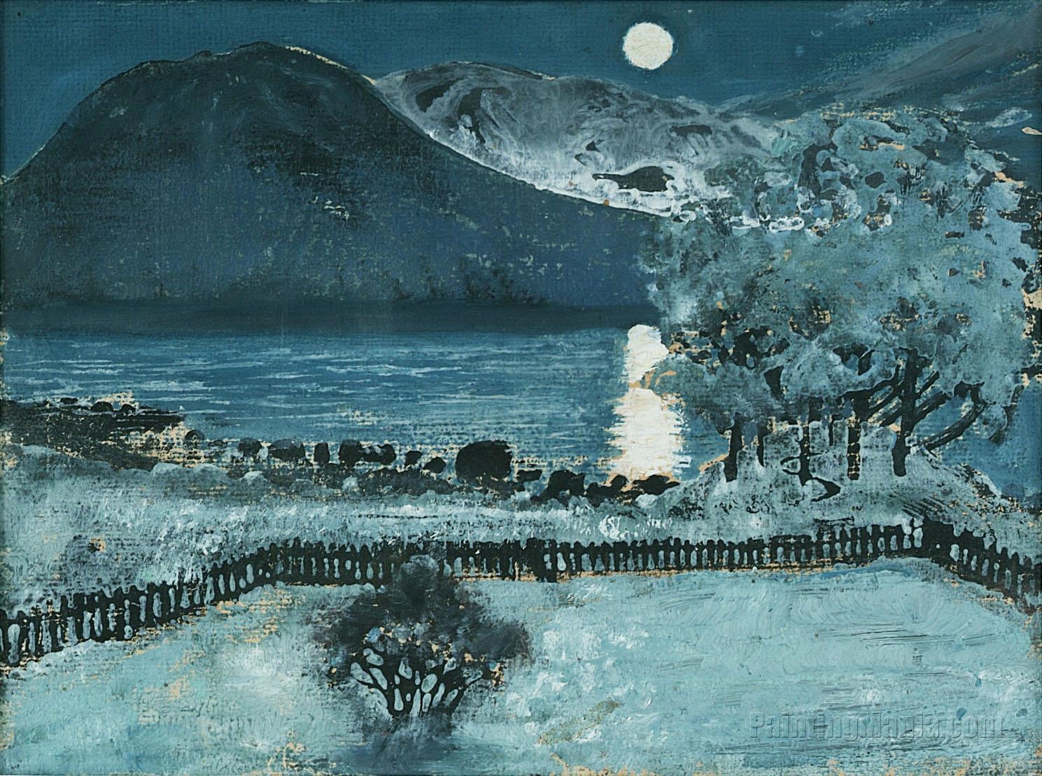 May Moon, Winter Version (Winter Night)