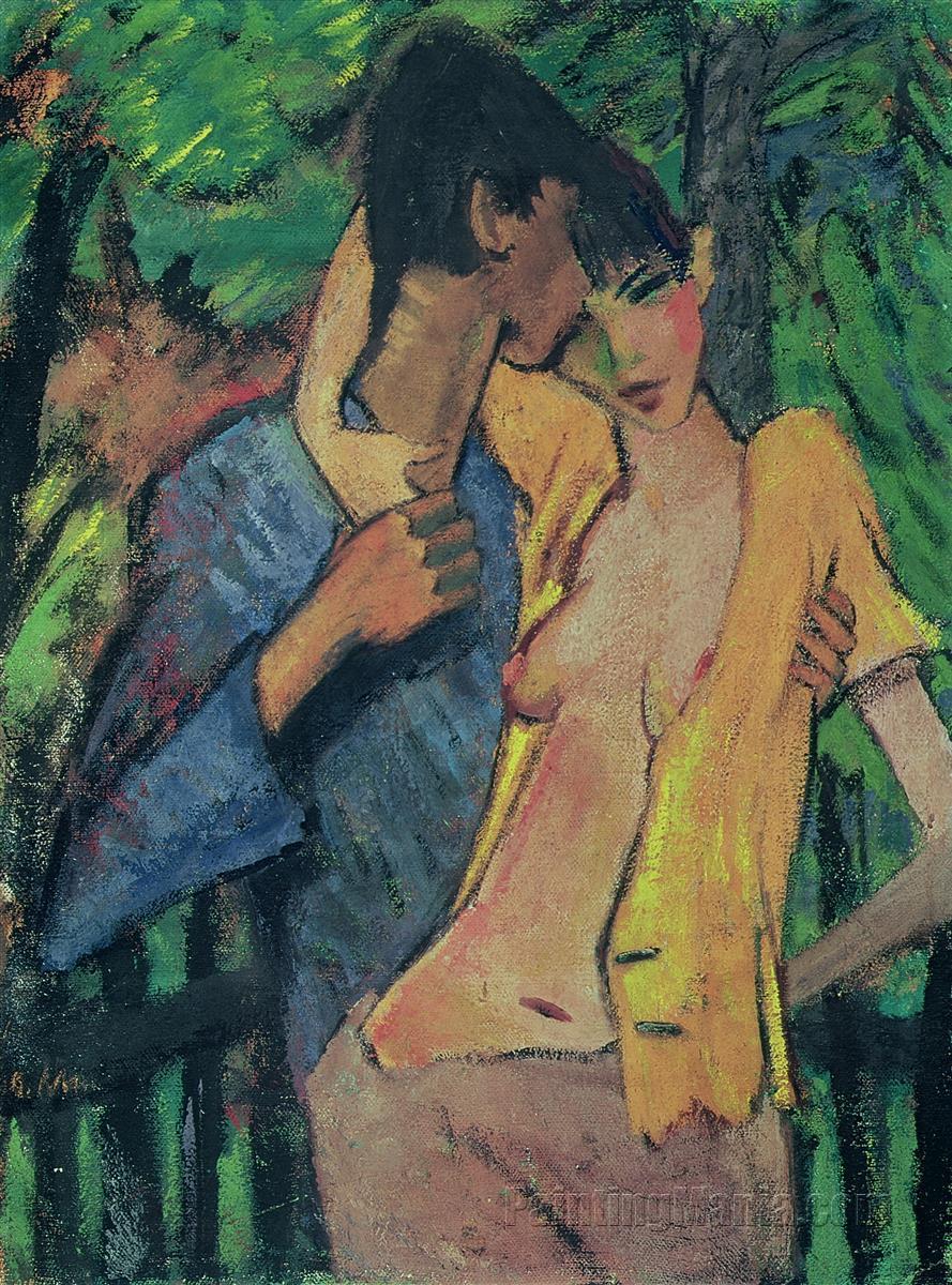 Lovers (The Artist and Irene Altmann)