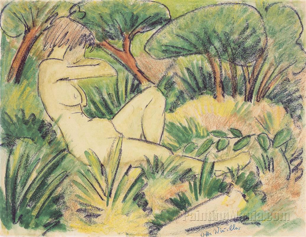 Nude in Landscape (Akt in Landschaft)