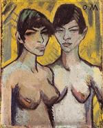 Two Female Nudes (Zwei Weibliche Akte)
