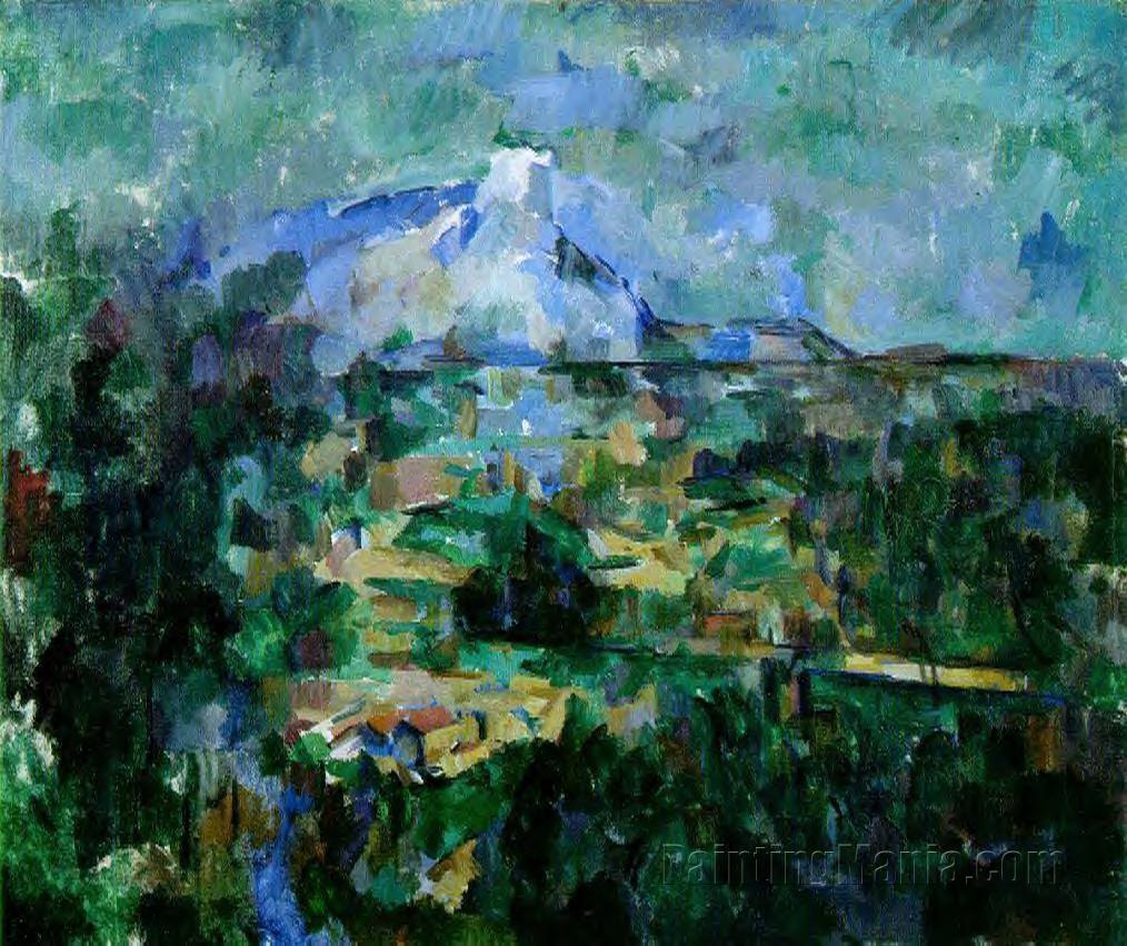 Mont Sainte-Victoire Seen from Les Lauves (1904-1906)