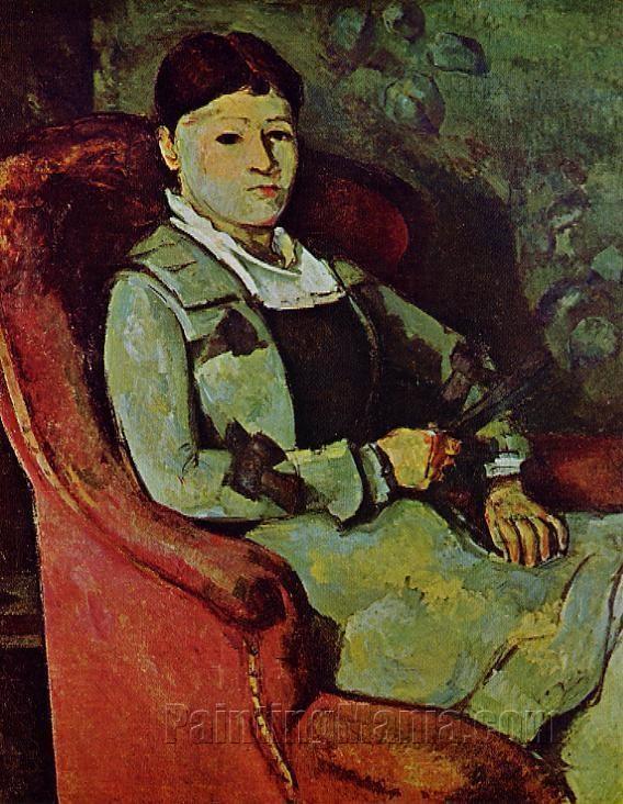 Portrait of Madame Cezanne 1881