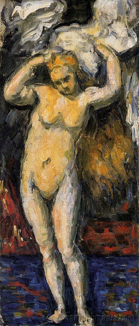 Standing Bather, Drying Her Hair