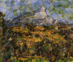 Mont Sainte-Victoire Seen from Les Lauves 1904-1906