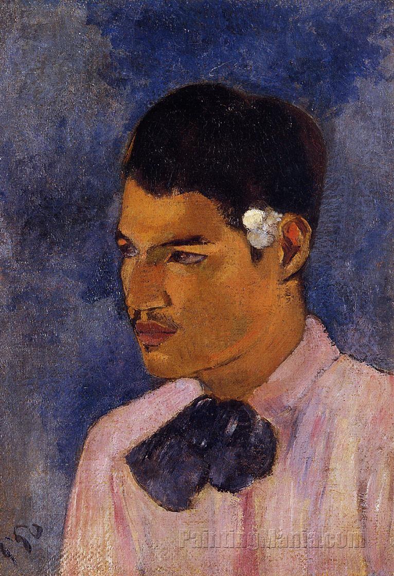 Young Man with a Flower