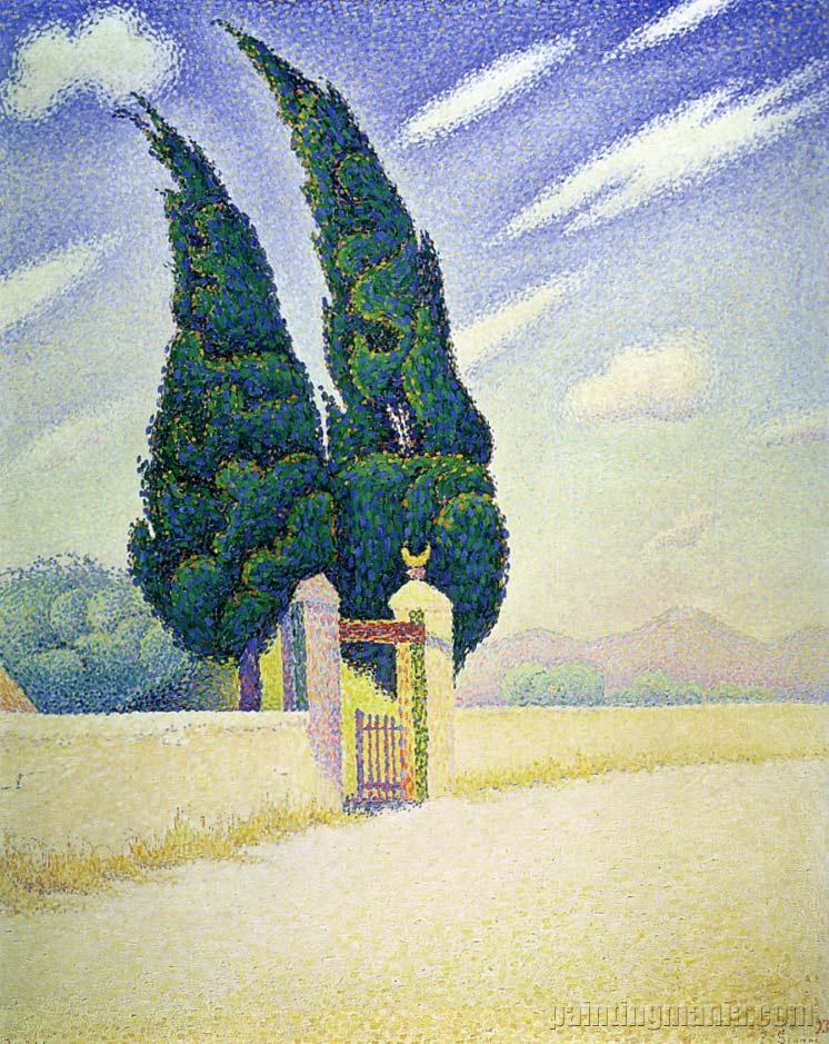 Two Cypresses, Mistral, Opus 241
