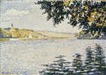 View of the Seine at Herblay