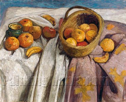 Still Life with Apples and Bananas