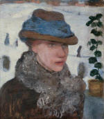 Portrait of Martha Vogeler (Wife of Heinrich Vogeler)