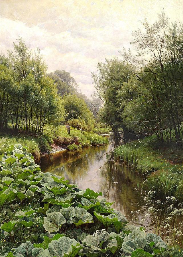 Landscape with a Boy Fishing