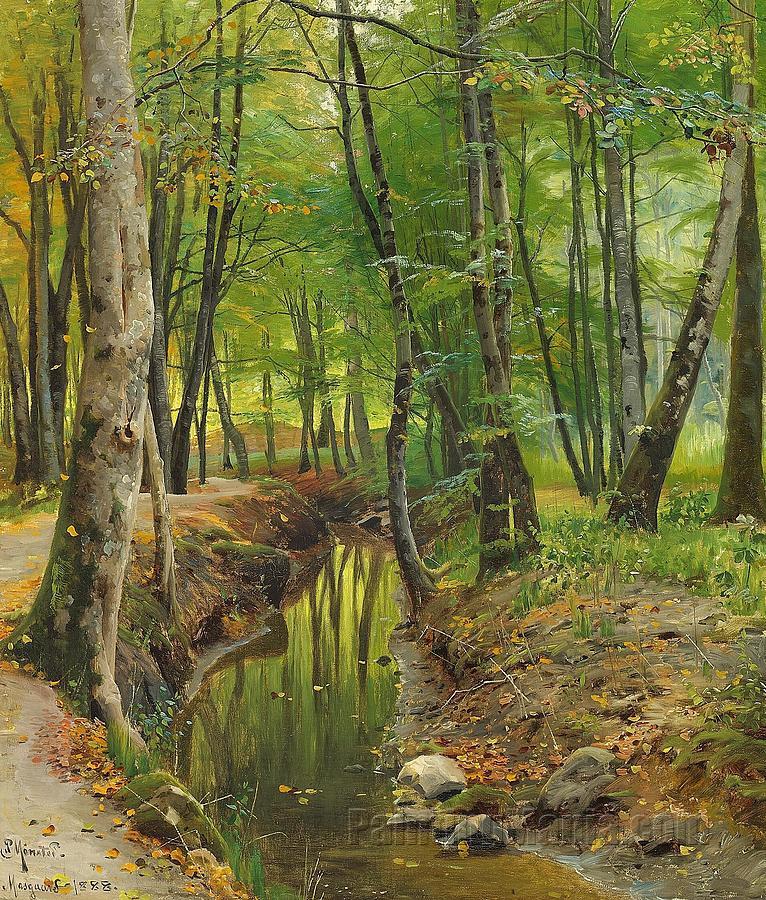 A Stream in the Forests of Moesgaard