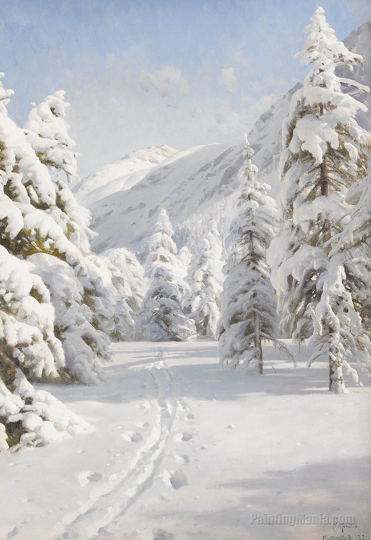 A Winter Landscape 1920