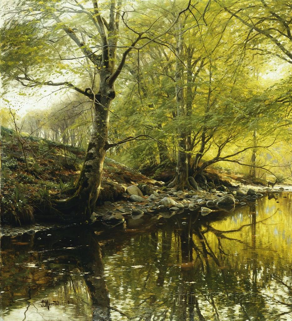 A Wooded River Landscape 3