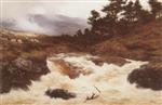 A Spate in the Highlands 1883