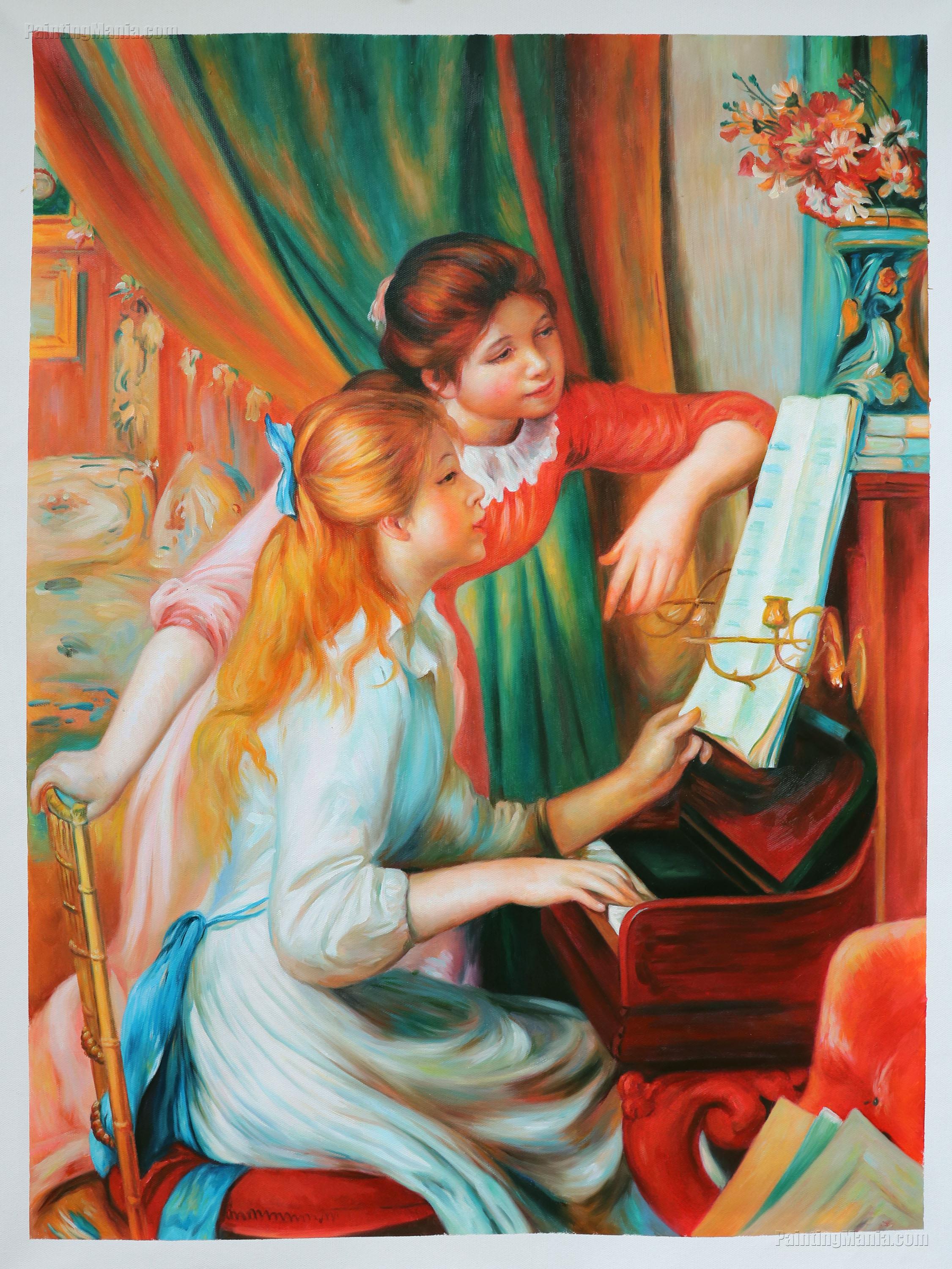 Jeunes filles au piano (Girls at the Piano)