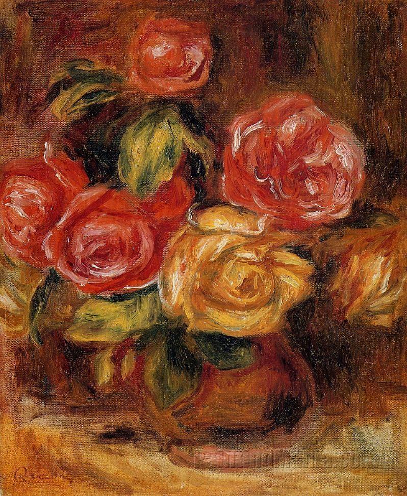 Roses in a Vase 1895