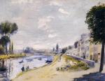 The Banks of the Seine. Bougival
