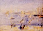 The Old Port of Marseille. People and Boats