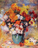 Vase of Chrysanthemums 1890