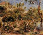 Young Woman in a Garden - Cagnes
