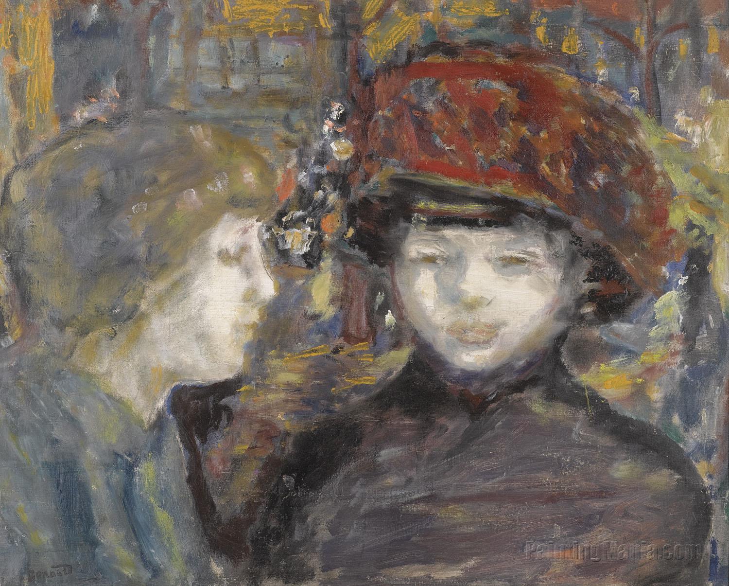 On the Street, Two Figures