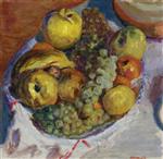 Still Life. Three Clusters of Grapes