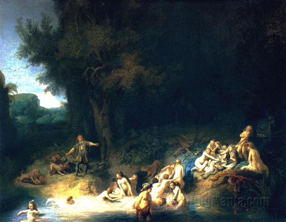 Diana Bathing, with the Stories of Actaeon and Callisto