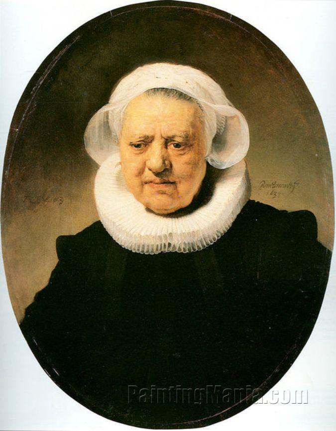 Portrait of Aechje Claesdr