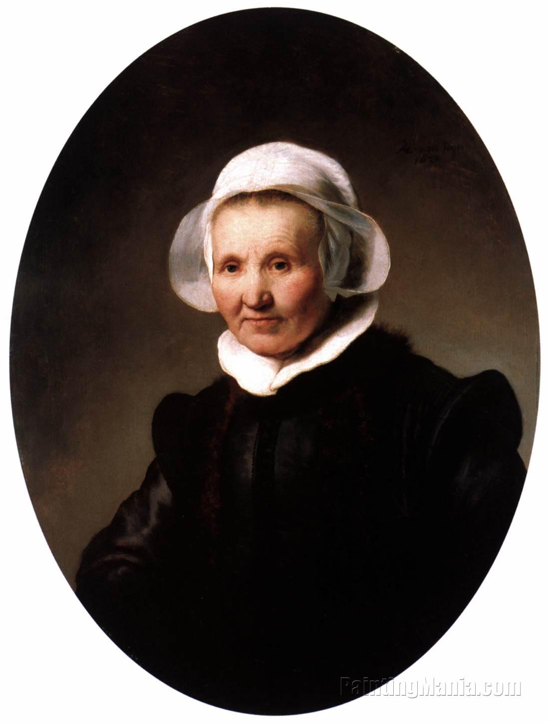 Portrait of Aeltje Petersdr. Uylenburgh