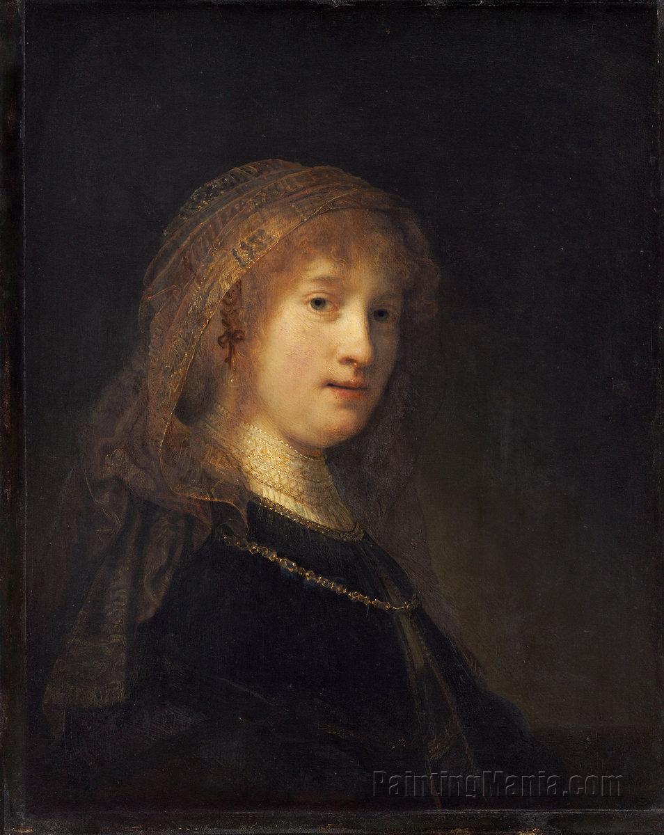 Saskia van Uylenburgh, Wife of the Artist