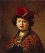 A Boy in Fanciful Costume (workshop)