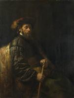 Man Seated with a Stick (follower)