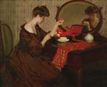 Young Lady at Dressing Table