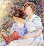 Two Women Reading