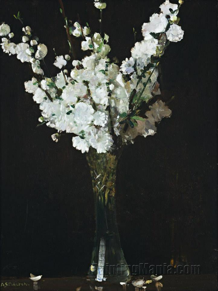 Apple Blossoms in a Vase