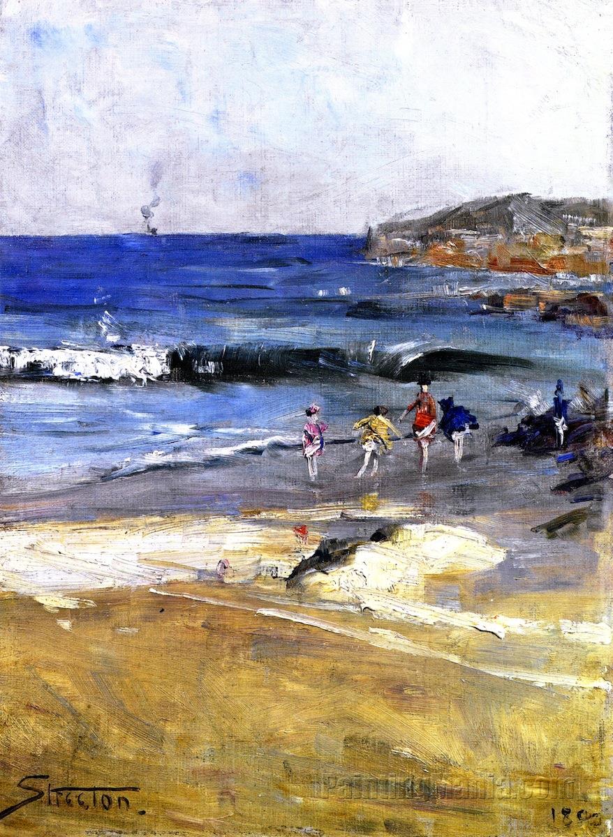 Beach Scene 1890