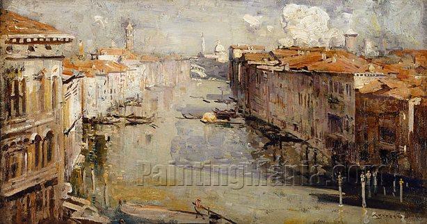 Grand Canal, Venice 1927