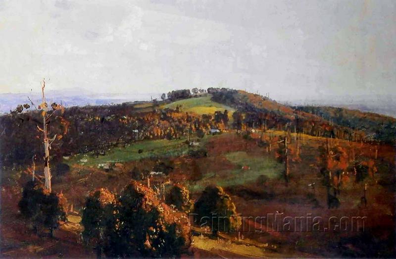 Late Afternoon, the Dandenongs