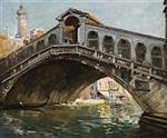 The Rialto Bridge. Venice