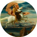 Perseus. on Pegasus. Hastening to the Rescue of Andromeda