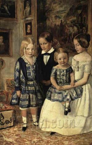 Portrait of the Four Wyatt Children