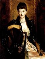 Portrait of Alice Sophia Caroline Wortley, The Artist's Third Daugher
