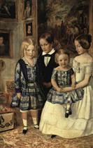 Portrait of the Four Wyatt Children