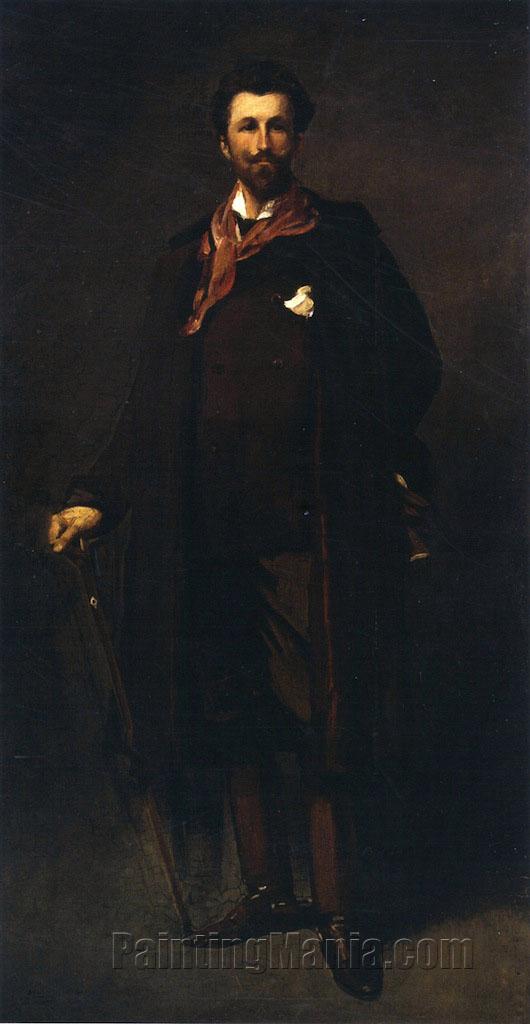 Harmony in Brown, Portrait of R B Cunninghame Graham