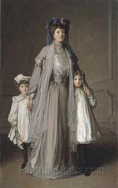 Mrs. McEwen of Marhmont and Bardrochat and Her Daughters