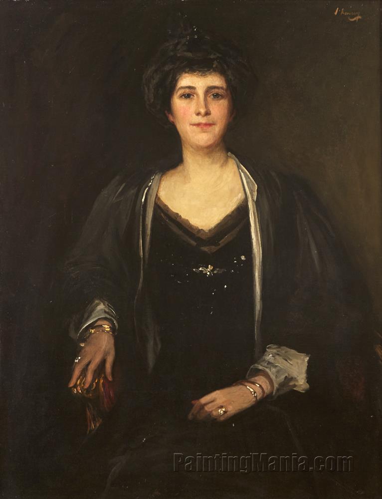 Portrait of Mary Barron Tottie