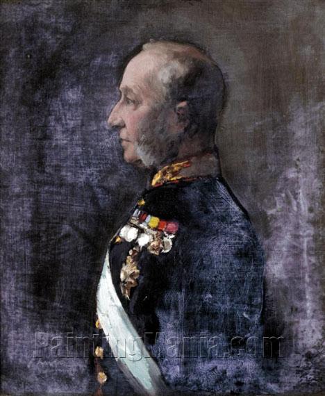 Portrait of William, 15th Lord Elphinstone (1828-1893)