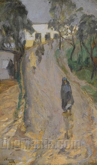 A Wet Day, Tangier